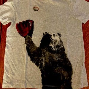 Baseball Bear with a Baseball Glove | Size 8 | Boys | | Old Navy